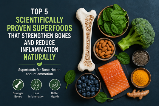 Top 5 Scientifically Proven Superfoods That Strengthen Bones and Reduce Inflammation Naturally: Superfoods for bone health and inflammation