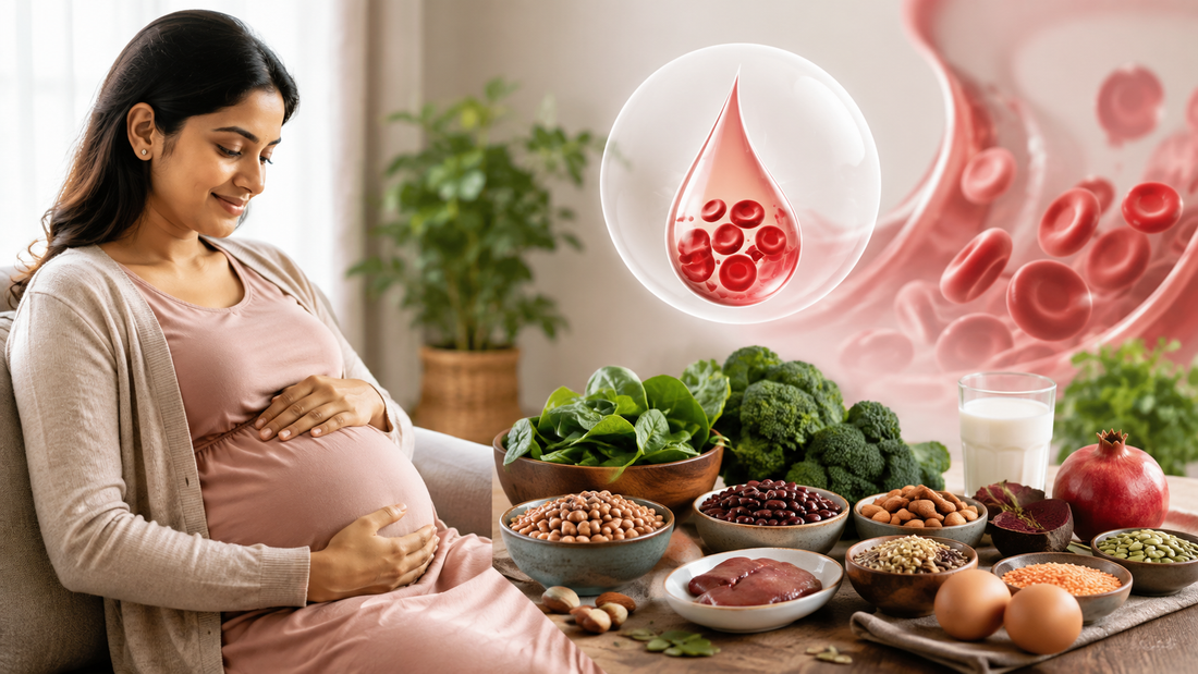 "Iron Deficiency During Pregnancy: Why Lactoferrin + Zinc Is the Smarter Supplement Choice for Indian Women"