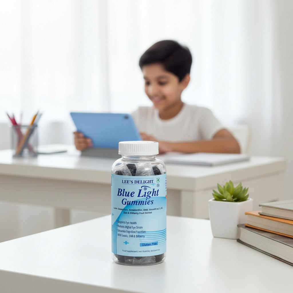 Lee's Delight Blue Light Gummies | Eye Support for Kids