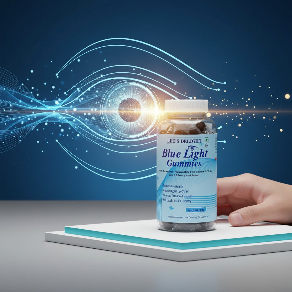 Lee's Delight Blue Light Gummies | Eye Support for Kids