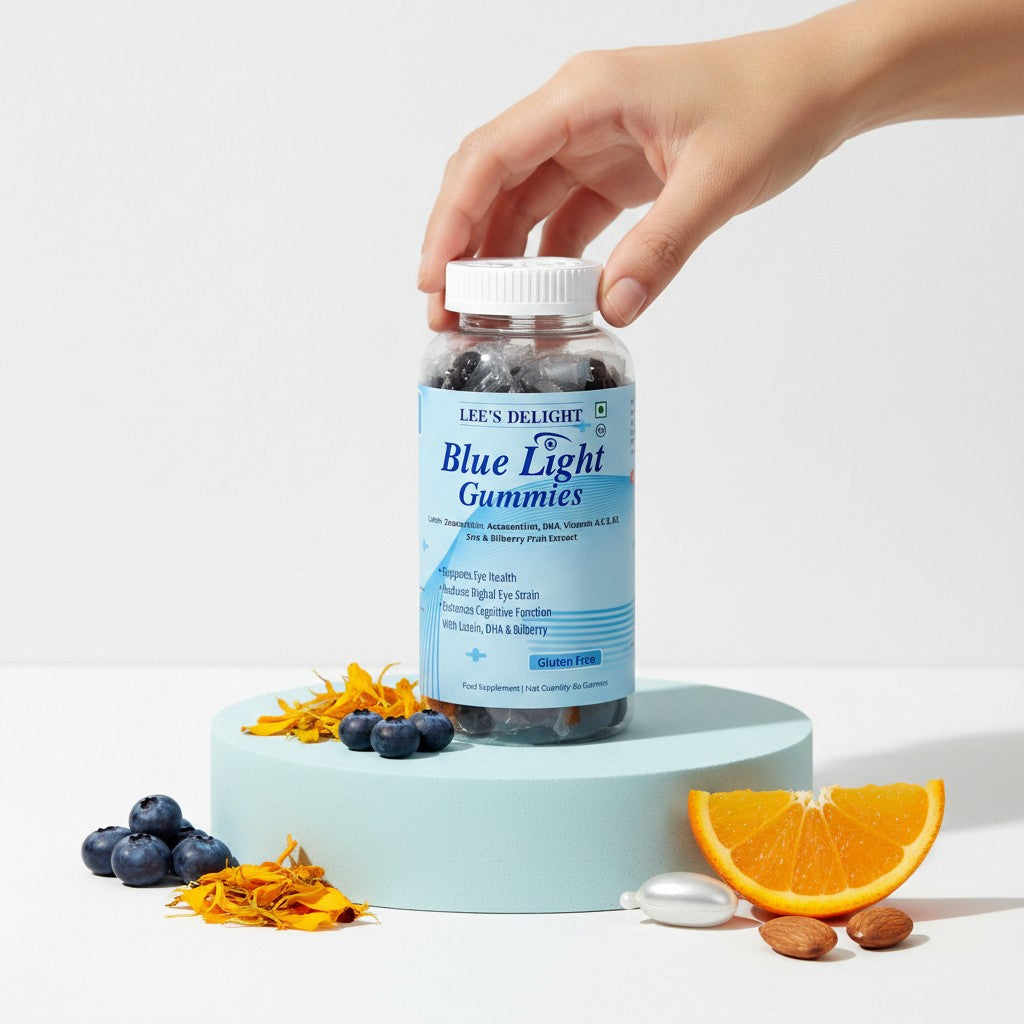 Lee's Delight Blue Light Gummies | Eye Support for Kids