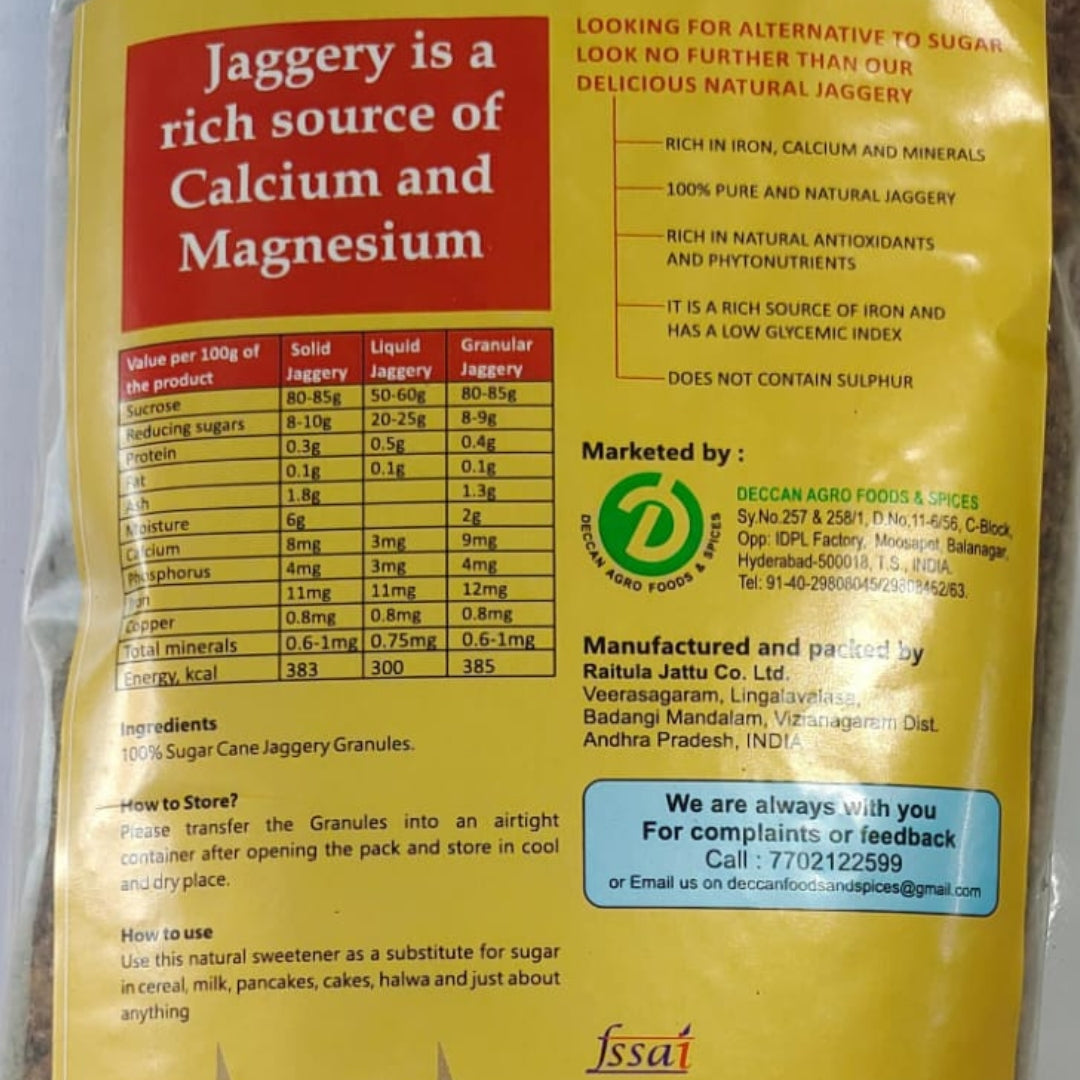 Jaggery Granules