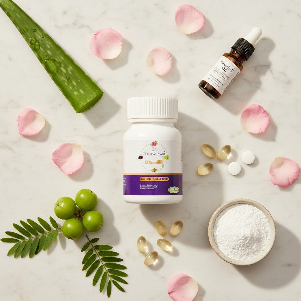 Lee’s Natural Care – Hair, Skin & Nails Support Softgels