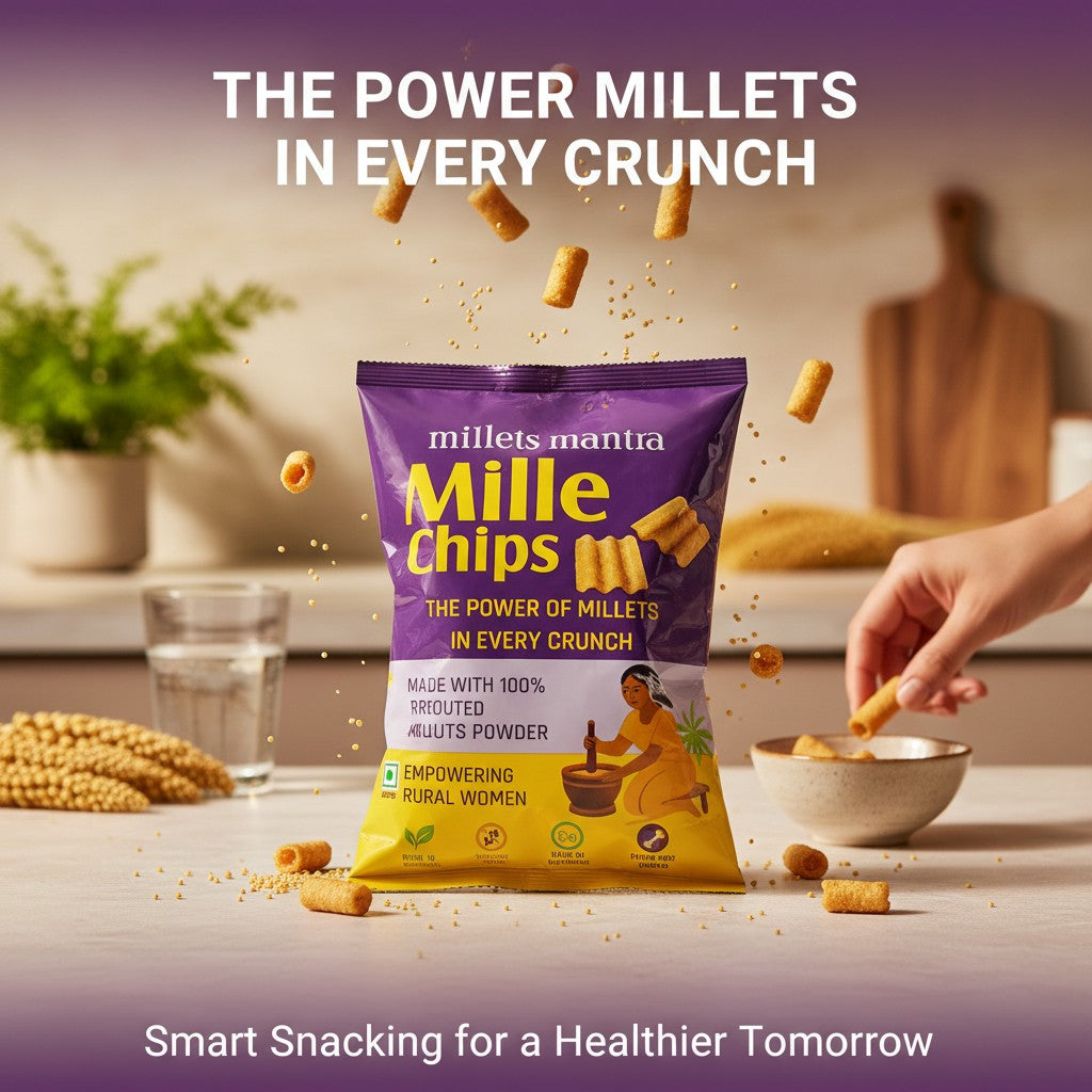 Millets Mantra Mille Chips – The Power of Millets in Every Crunch