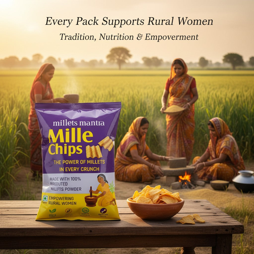 Millets Mantra Mille Chips – The Power of Millets in Every Crunch