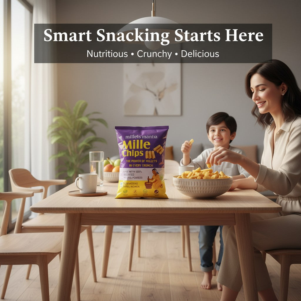 Millets Mantra Mille Chips – The Power of Millets in Every Crunch