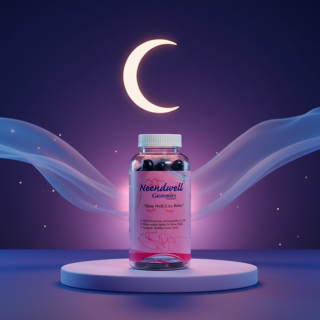 NEENDWELL Gummies – Melatonin Sleep & Relaxation Support (60 gummies)