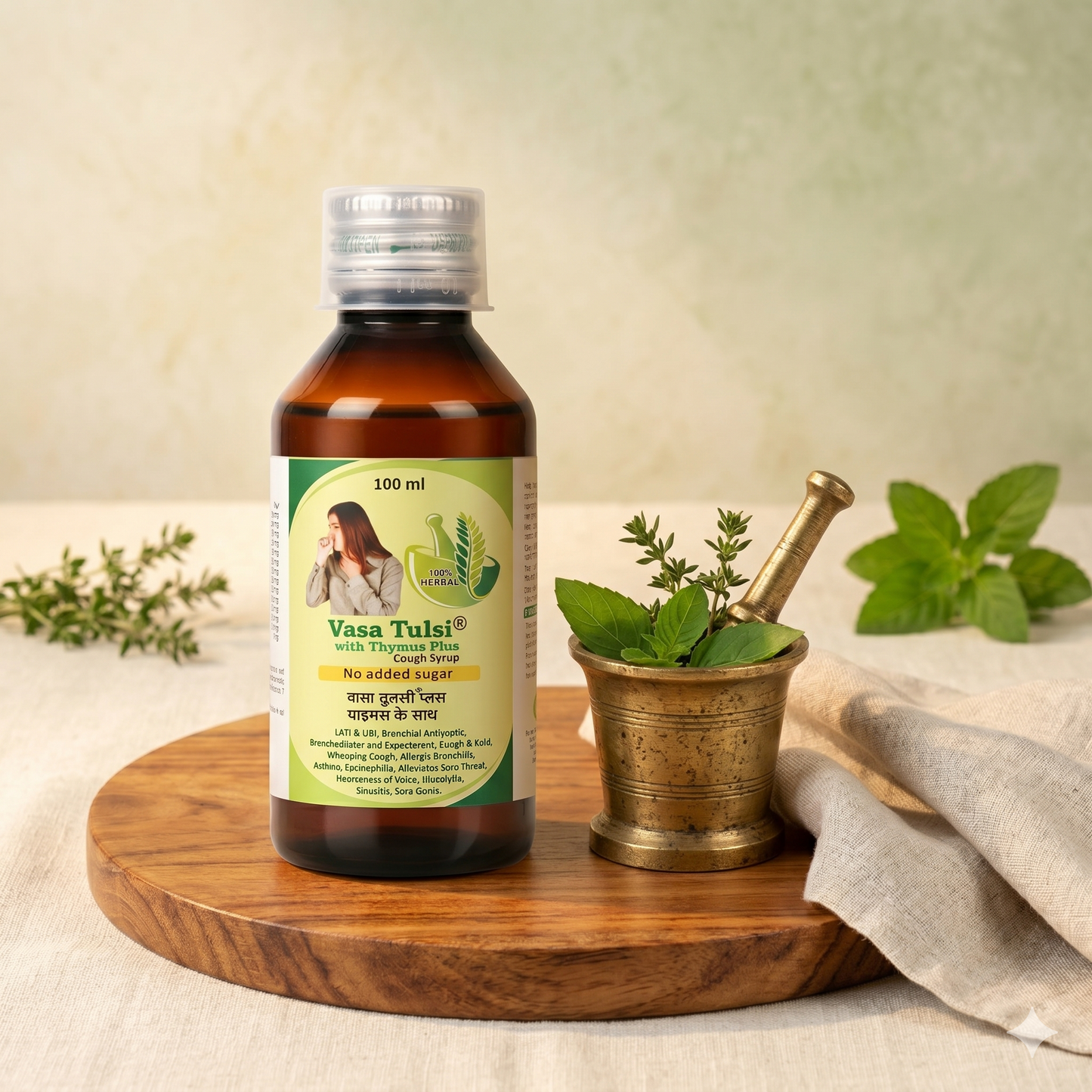 Vasa Tulsi with Thymus Plus